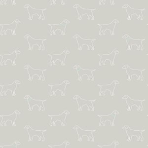 Yoop Grey Dog Wallpaper