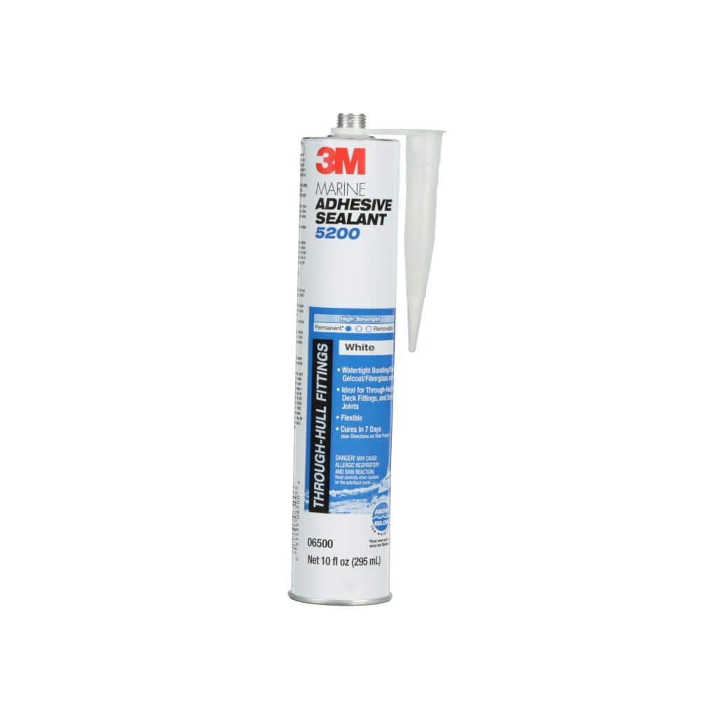 10 oz. White 5200 Marine Adhesive Polyurethane Sealant (2-Pack)