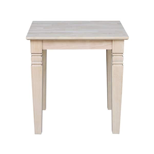 International Concepts Java Unfinished End Table