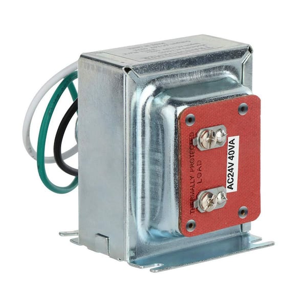 24V 40VA Thermostat Doorbell Transformer Compatible with Nest Honeywell Ecobee Sensi Thermostats and Doorbells