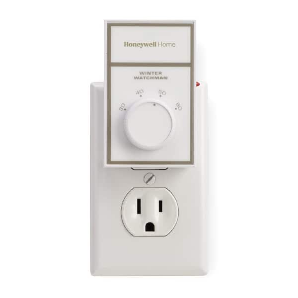 Temperature Controlled Outlet, Briidea Thermostat Outlet Compatible with Window Air Conditioner, Space Heaters, Fans, Widely used for Household