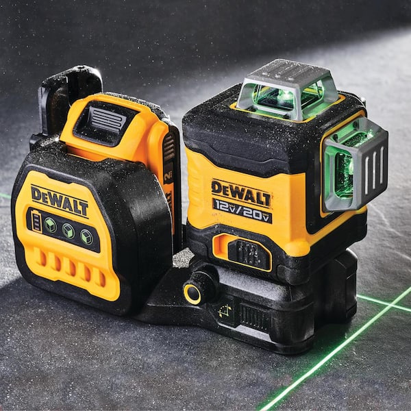 DEWALT 20V/12V Cross-Line Laser Level (Tool Only) DCLE34030GB - The Home  Depot