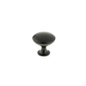 Copperfield Collection 1-9/16 in. (40 mm) Matte Black Functional Cabinet Knob
