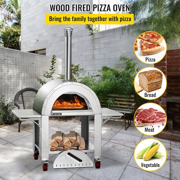 Wood Fired Pizza Ovens Accessories - Fire Guard, Brush Scrapper  Wood  fired pizza oven, Pizza oven accessories, Wood fired pizza