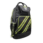 Tradesman Pro 14-3/8 in. High-Visibility Tool Bag Backpack, Black and Gray
