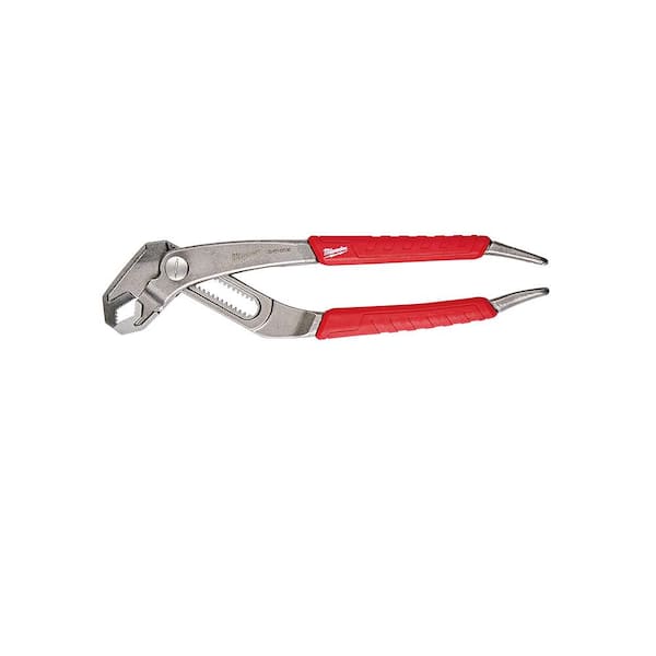 Milwaukee 8 in. V-Jaw Pliers with Comfort Grip and Reaming Handles