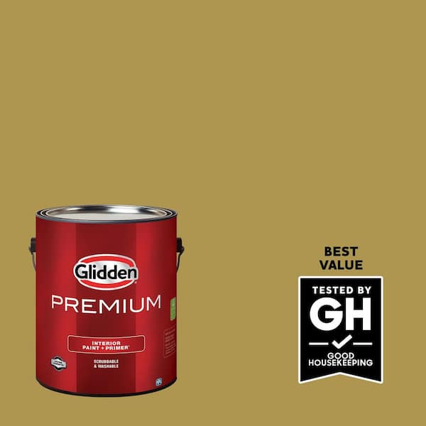 Glidden Premium 1 gal. PPG1108-7 Obsession Semi-Gloss Interior Latex Paint