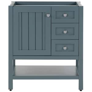 Lanceton 30 in. W x 22 in. D x 34 in. H Bath Vanity Cabinet without Top in Sage