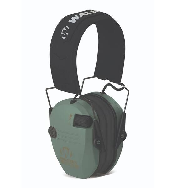 Razor Slim Shooter Folding Ear Protection Muffs with NRR of 23dB, Green