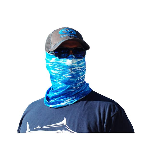Flying Fisherman Pro Series Bluewater Sunbandit Face Mask in Camo