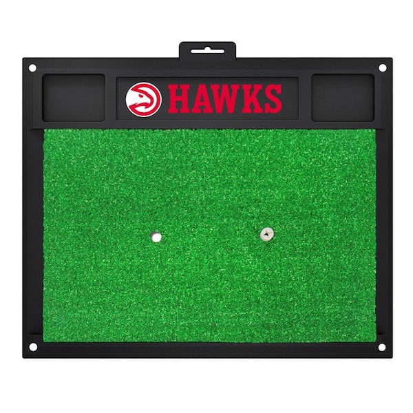 FANMATS NBA - Atlanta Hawks Golf Hitting Mat 20 in. x 17 in.