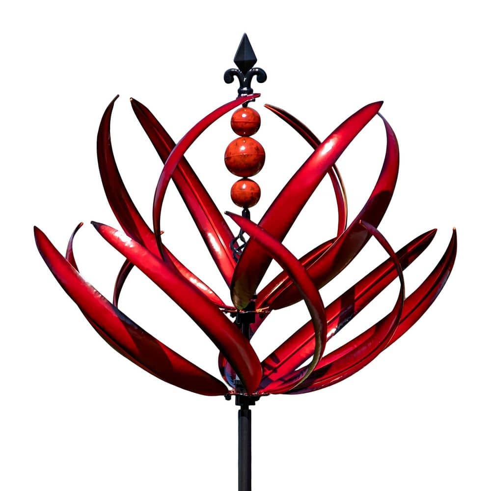 91 in. Wind Spinner for Garden and Yard, Large Metal Kinetic Wind Sculptures for Outdoor Decor price history on PriceWatchPro