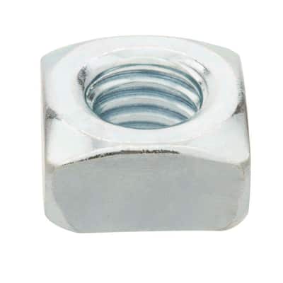5/8"-11 Zinc Plated Steel Coarse Thread Square Nuts SQRNT-059 6 pcs. 