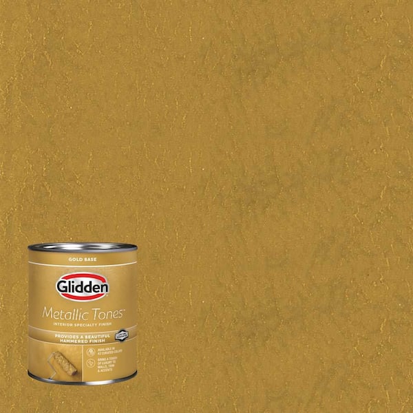 1 qt. MTL137 Gilded Gold Metallic Interior Specialty Finish Paint