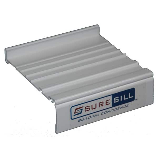 SureSill 4-1/8 in. PVC Extension Coupling for SureSill Sloped Sill Pans (Case of 10)