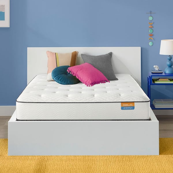 Simmons Alexandria 11 in. Firm Innerspring Twin Mattress Set