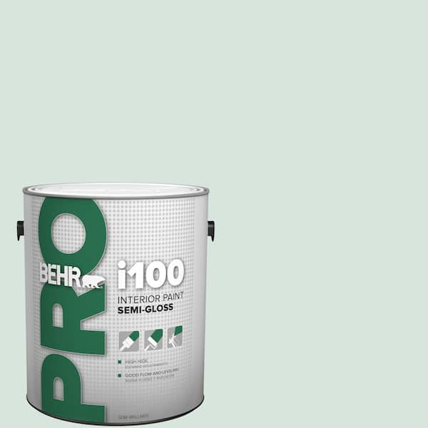 BEHR PRO 1 gal. #S420-1 New Day Semi-Gloss Interior Paint