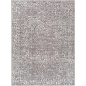 Galey Alix x Livabliss Collins Avenue VII Vintage Medallion Area Rug, 6'6 in. x 9' (7' x 9'), Olive