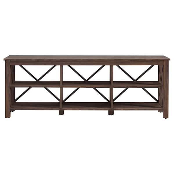 Meyer&Cross Sawyer 68 in. Alder Brown TV Stand Fits TV's up to 75 in.