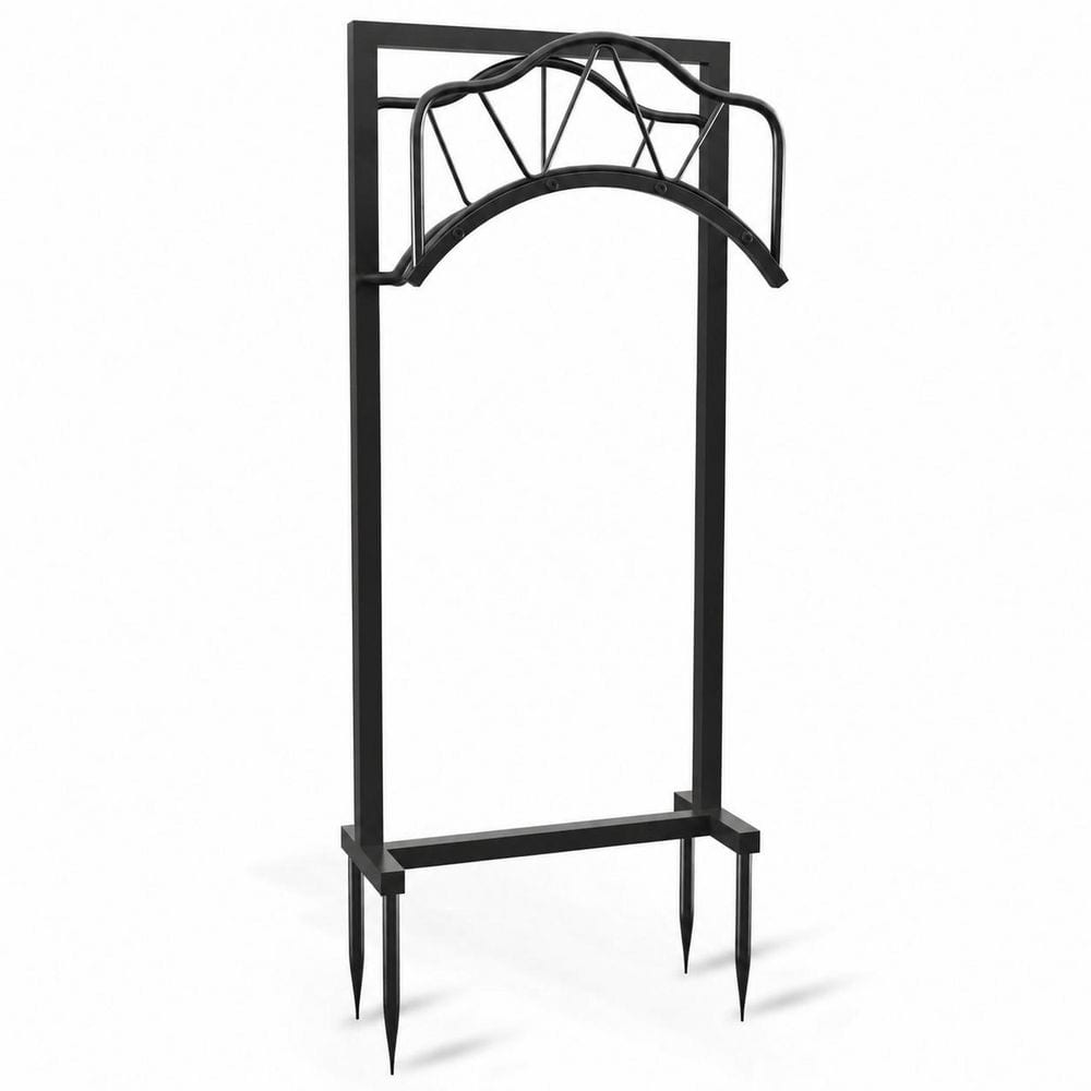 Heavy Duty Freestanding Garden Hose Holder 4-Spike Stable Rustproof Metal Stand Holds 150FT Hose for Yard Lawn price history on PriceWatchPro