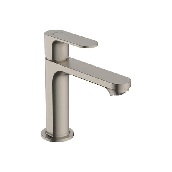 Hansgrohe Rebris S Single Handle Single Hole Bathroom Faucet in Brushed Nickel
