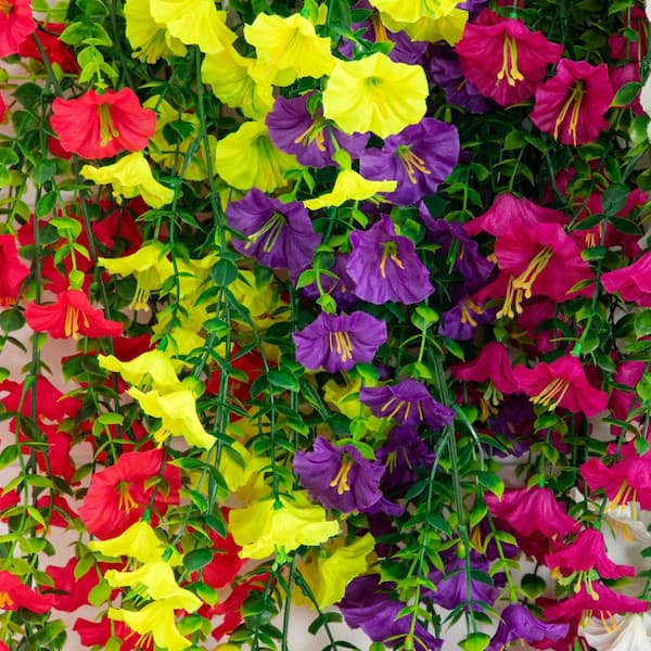 Nearly Natural 30 in. Assorted UV Resistant Artificial Morning