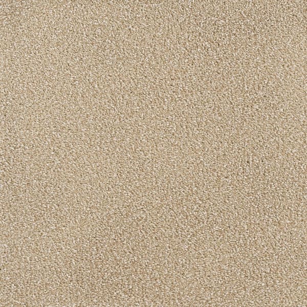 Soft Breath Plus III - Hillcrest Beige - 60 oz. SD Polyester Texture Installed Carpet