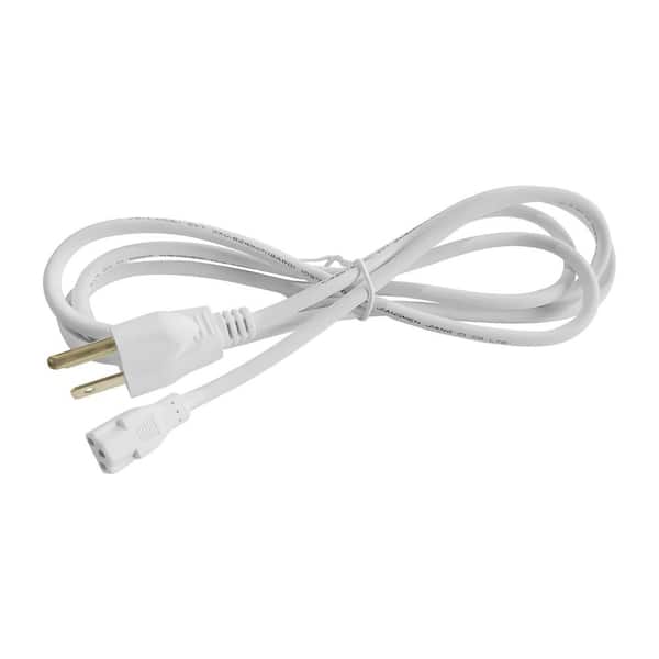 Vivid II 72 in. White Power Cord