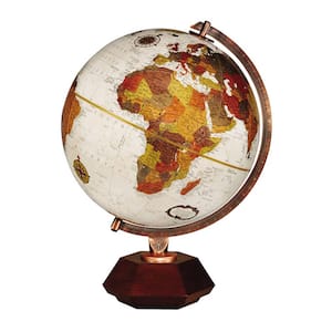 Frank Lloyd Wright Hexhedra 12 in. Desk Globe