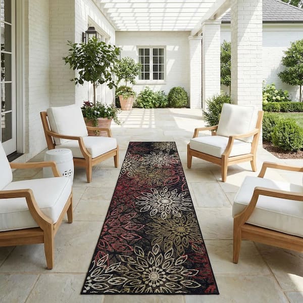 Dolce Amalfi Multi 2 ft. x 8 ft. Indoor/Outdoor Runner Rug