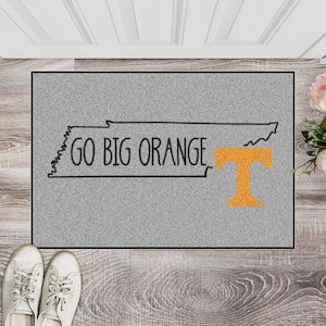 Tennessee Volunteers Southern Style Gray 1.5 ft. x 2.5 ft. Starter Area Rug