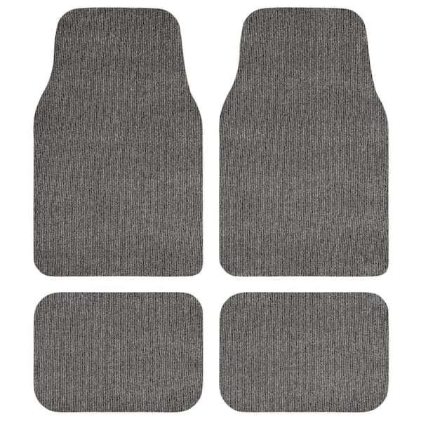 Recycled Rugged All-Weather Textile Car Mats Medium Cargo Grey