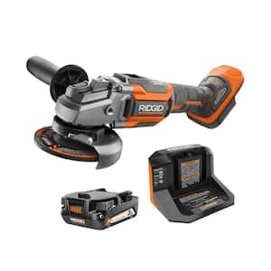 18V Brushless Cordless 4-1/2 in. Angle Grinder Kit with 2.0 Ah Battery and Charger
