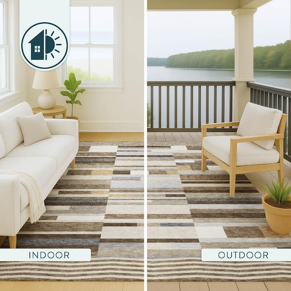 Addison Rugs Chantille Machine Washable Indoor/Outdoor Abstract