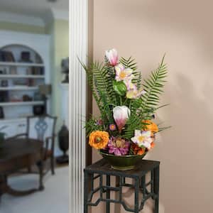 8 in. Artificial Potted Floral Assortment