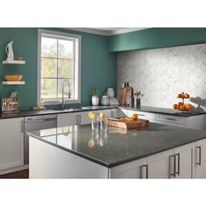 Calacatta Cressa 12 in. x 12 in. Honed Marble Look Floor and Wall Tile (8.3 sq. ft./Case)