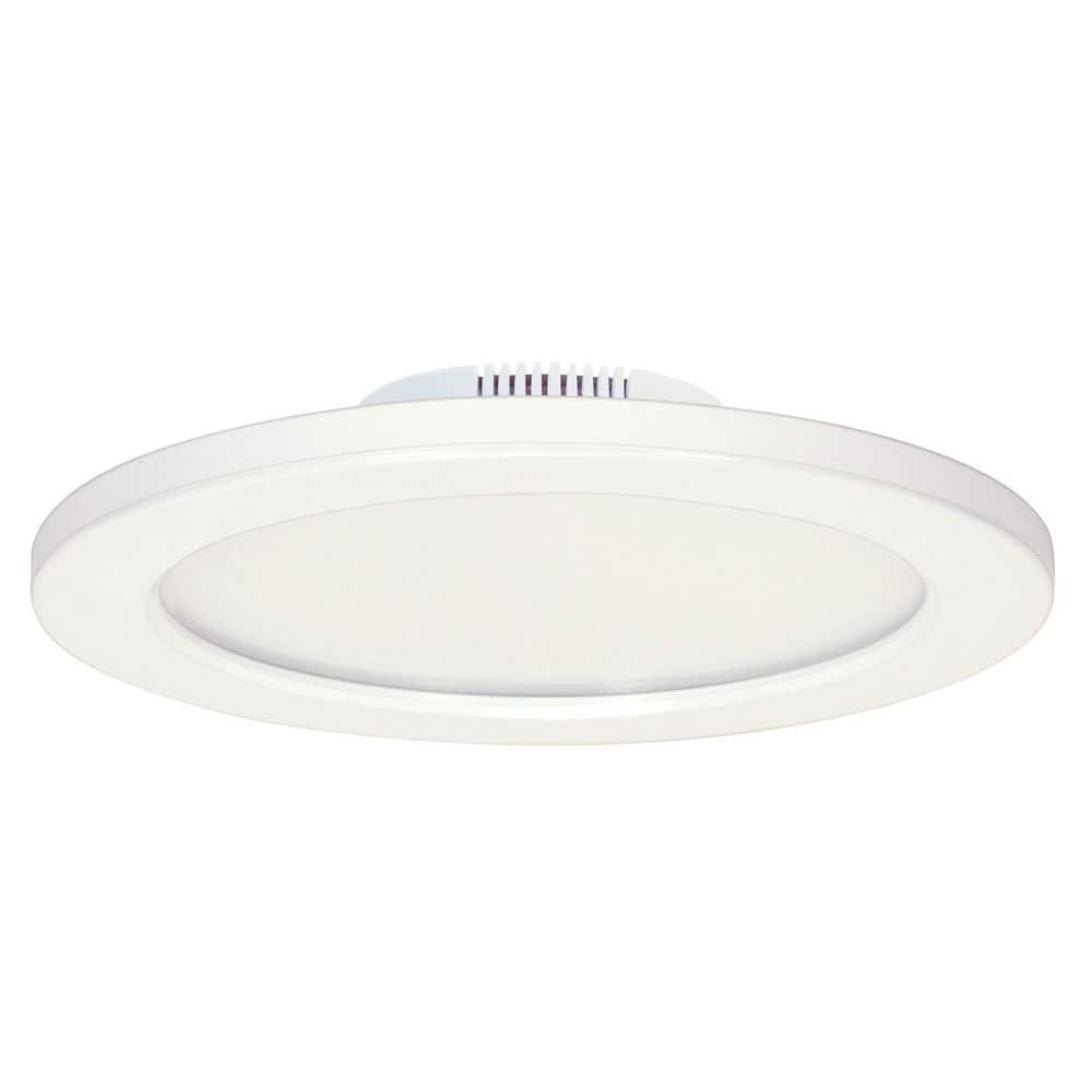 Slim Edge 7" White LED Surface Mount Ceiling Light, Energy Star