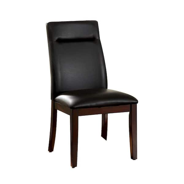 Lawrence Dark Cherry Contemporary Style Side Chair