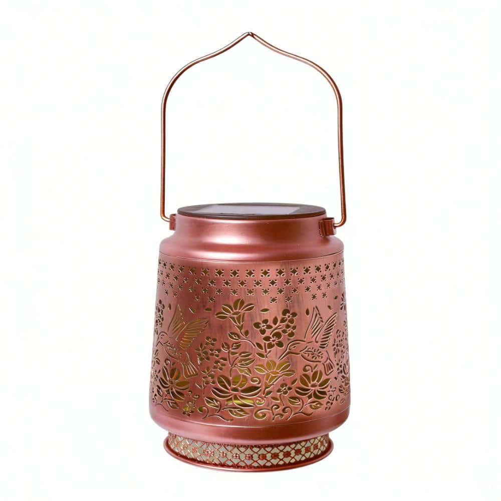 ♡レア❗2kg越え ピンクマニカラン　クローライト入り 2 Pack Hummingbird Solar Lanterns Outdoor Waterproof, Garden Decor