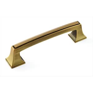 Mulholland 3-3/4 in. (96mm) Traditional Gilded Bronze Arch Cabinet Pull