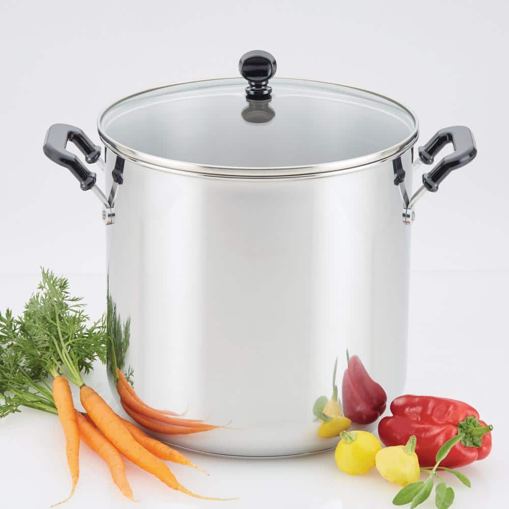 Classic Series Stainless Steel 11-Qt. Stockpot With Lid