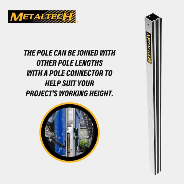 MetalTech Ultra-Jack 24 ft. Aluminum Pole for the Ultra-Jack