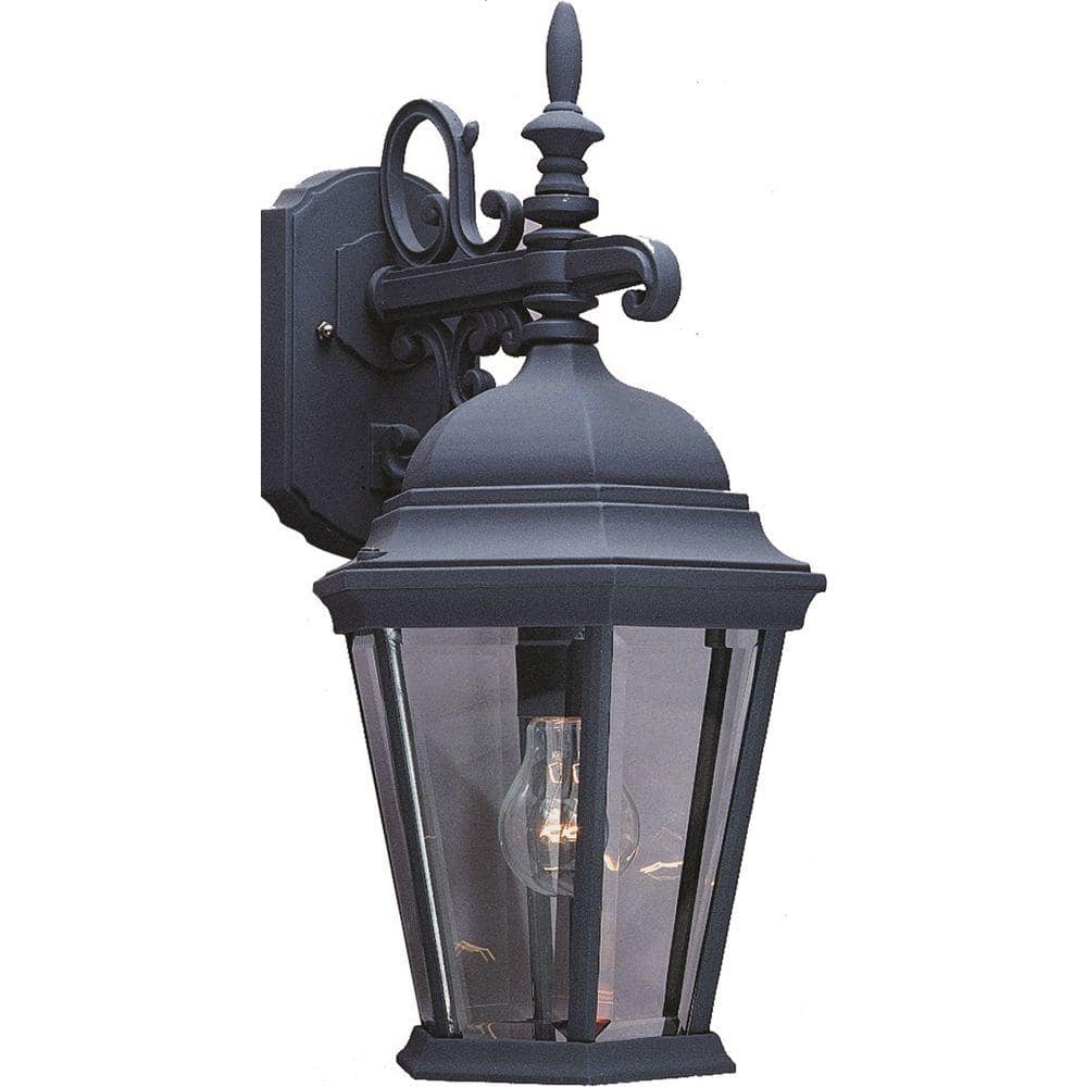 1-Light Black Outdoor Wall Sconce price history on PriceWatchPro