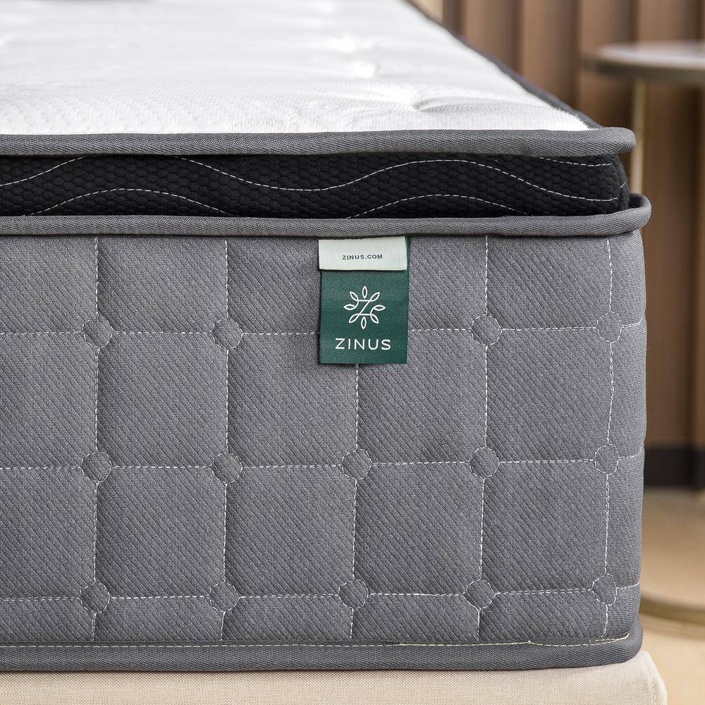 12" Twin Eurotop Gel Memory Foam Innerspring Mattress