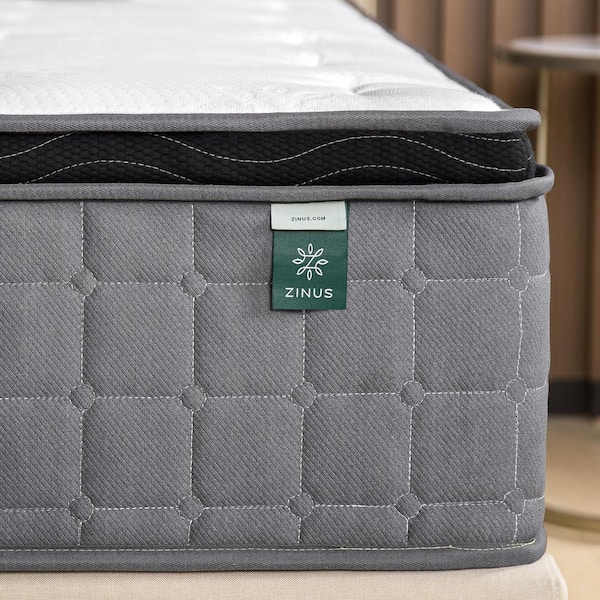 Cool Touch Comfort Gel 12 Inch Medium Euro Top Twin Hybrid Mattress