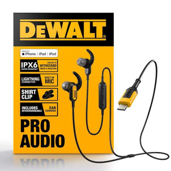 DEWALT イヤーマフ 防音 Bluetooth 付き DEWALT Safety Earmuffs and Goggles Bundle - Amazon.com