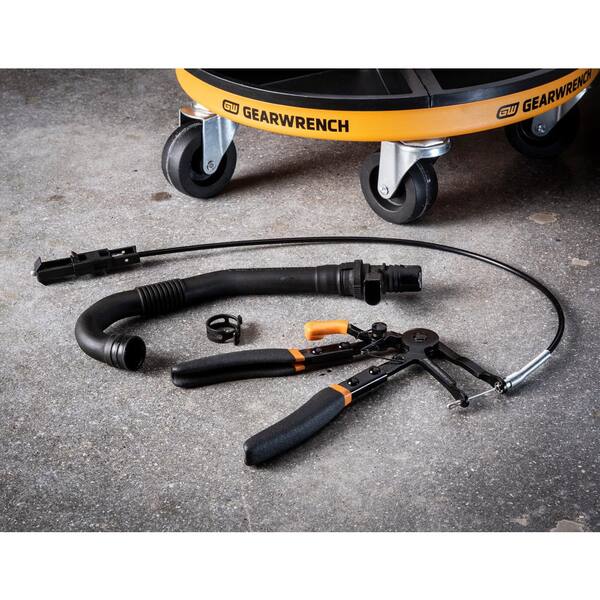 Wannianmu Wide & Flat Band Hose Clamp Pliers, Coolant Hose Clips