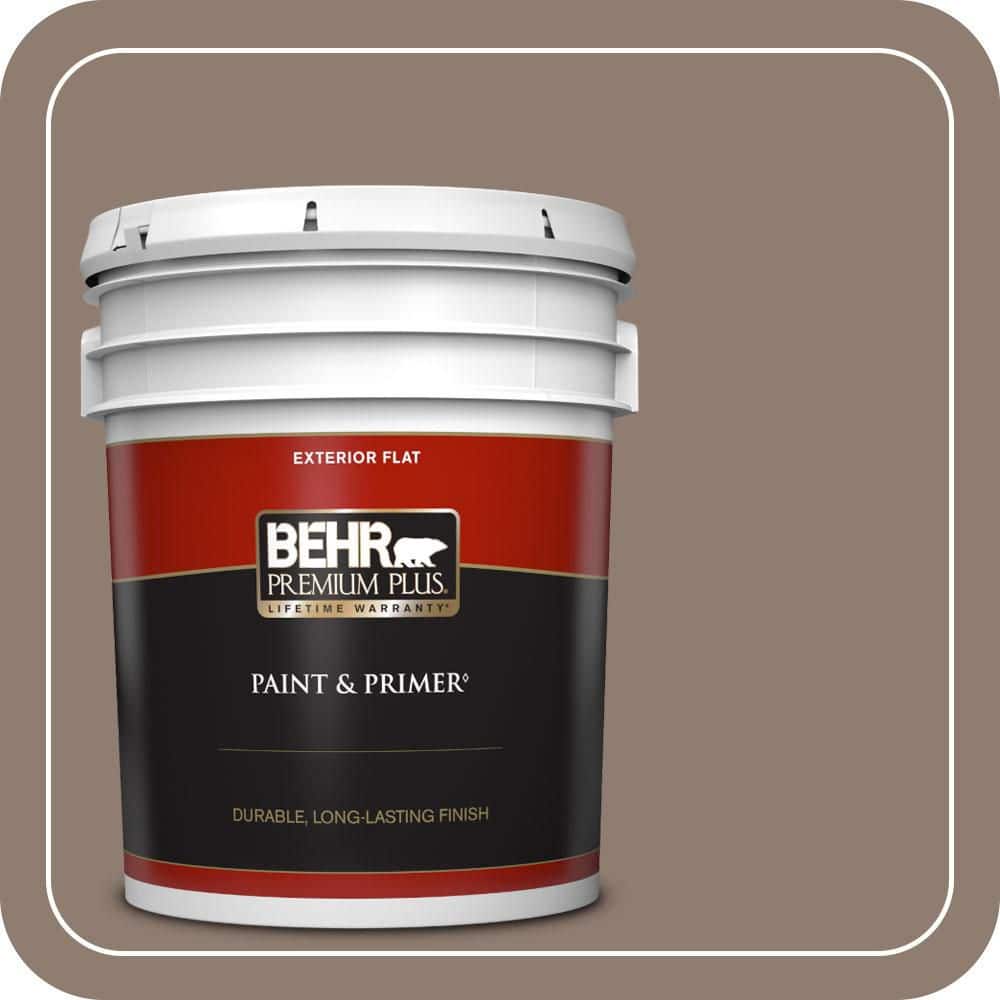 5 gal. #N180-5 Bridle Leather Flat Exterior Paint & Primer price history on PriceWatchPro