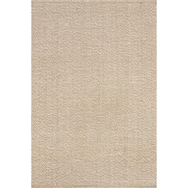 nuLOOM Celena Casual Flatweave Wool Blend Ivory 5 ft. x 8 ft. Area Rug