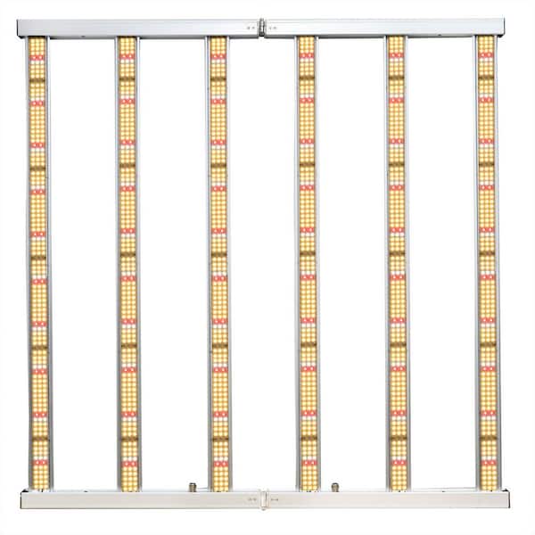 45 in. 1500-Watt HPS Equivalence 640-Watt Grey Indoor Grow Light 3000K Warm White Full Spectrum LED